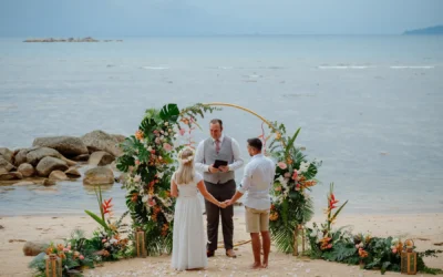 Beach wedding in Phuket – Sara & Andre