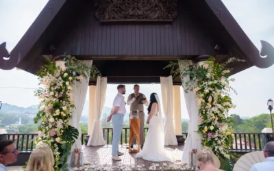 Wedding in a private villa – Hannah & Ben