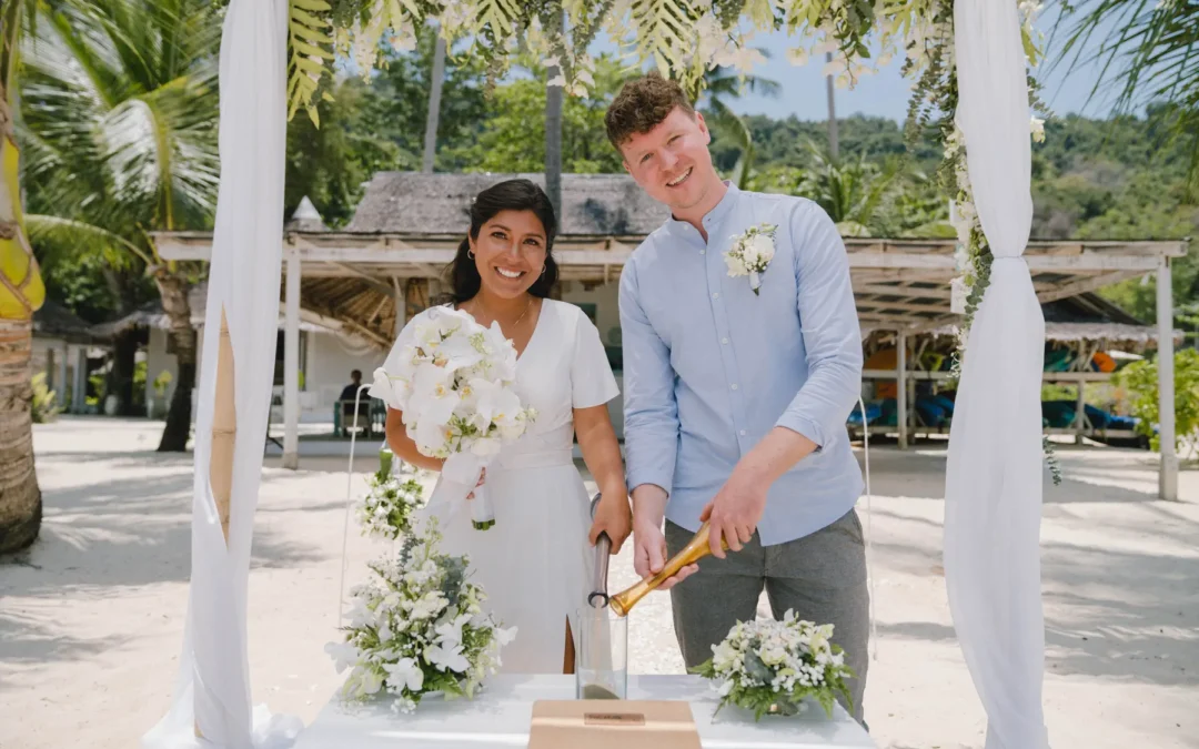 Beach wedding – Christof & Claudia
