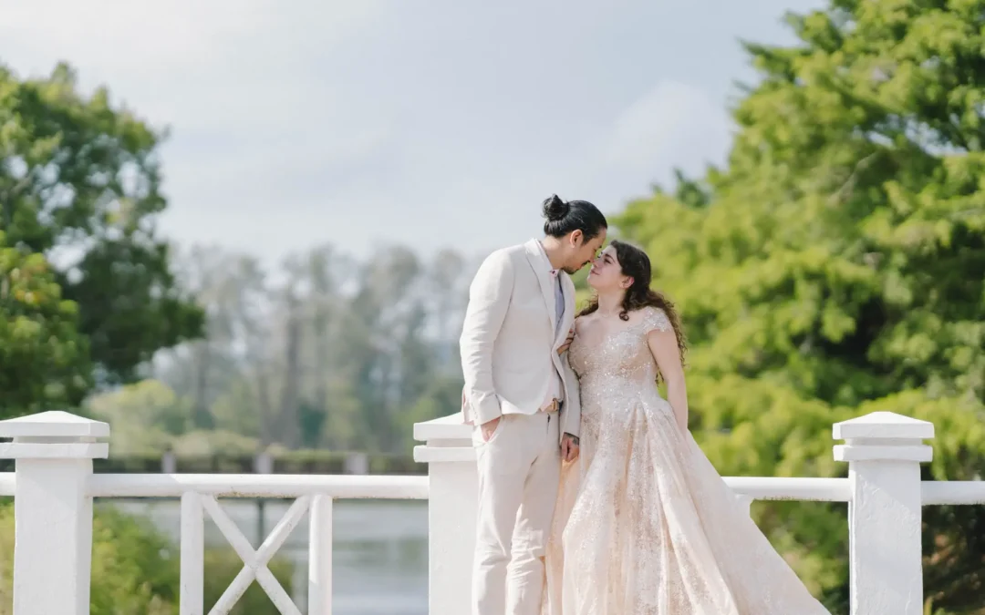 Monk blessing & beach wedding – Chiara & Minh
