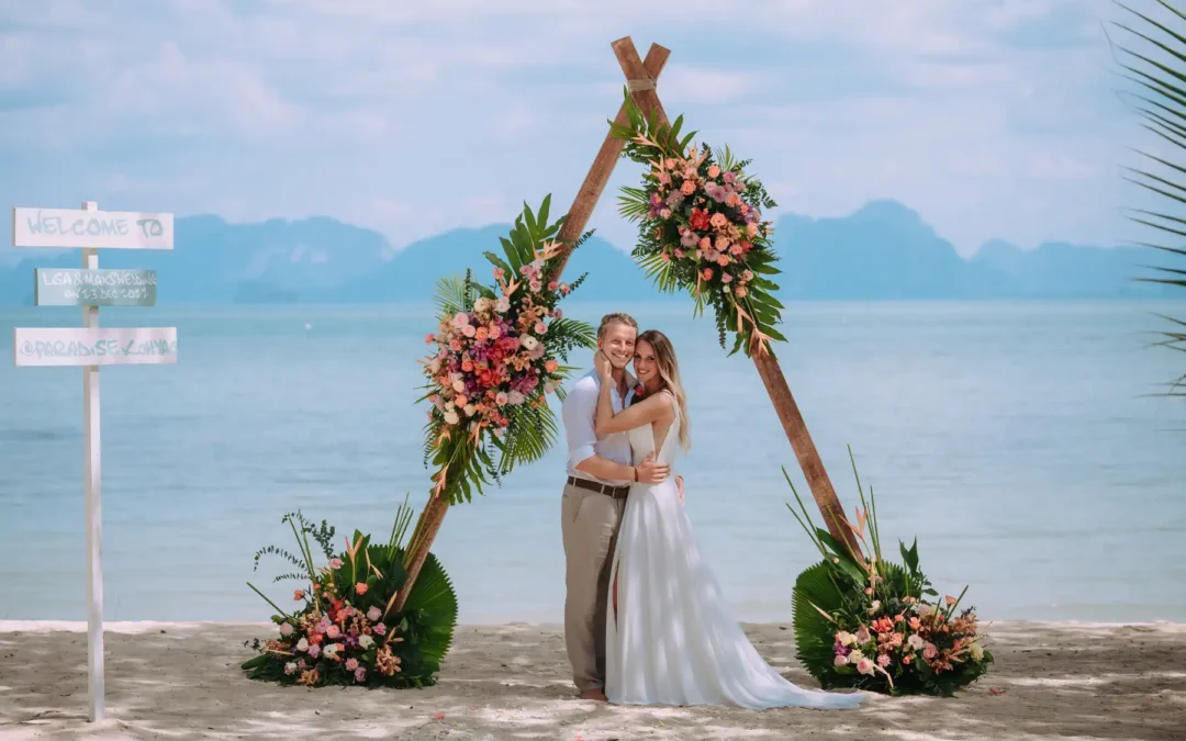 Wedding on the Beach – Lisa & Max
